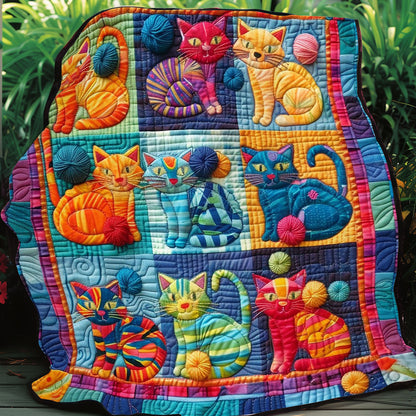 Cats And Yarns WO0908006CL Quilt