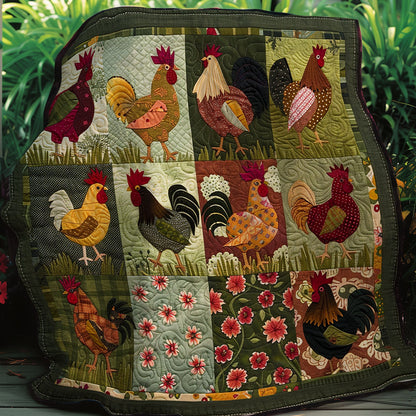 Chicken Lovers XR1107013CL Quilt