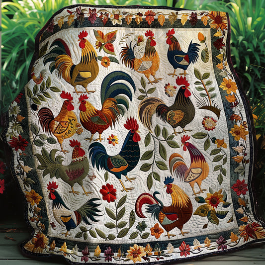 Chicken Lovers XR1507006CL Quilt