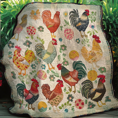 Chickens XR2606021CL Quilt