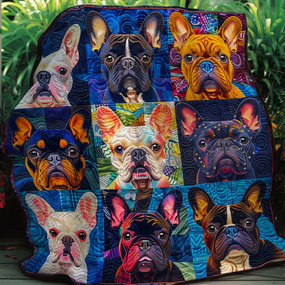 Cute French Bulldog XR0807013CL Quilt