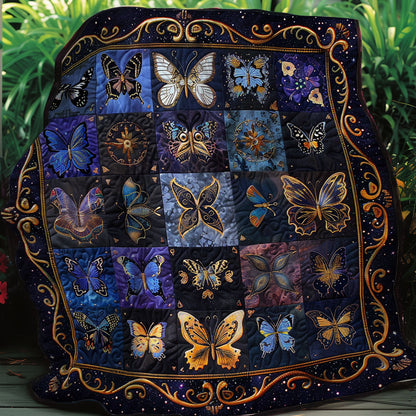 Dream Butterflies XR0807018CL Quilt