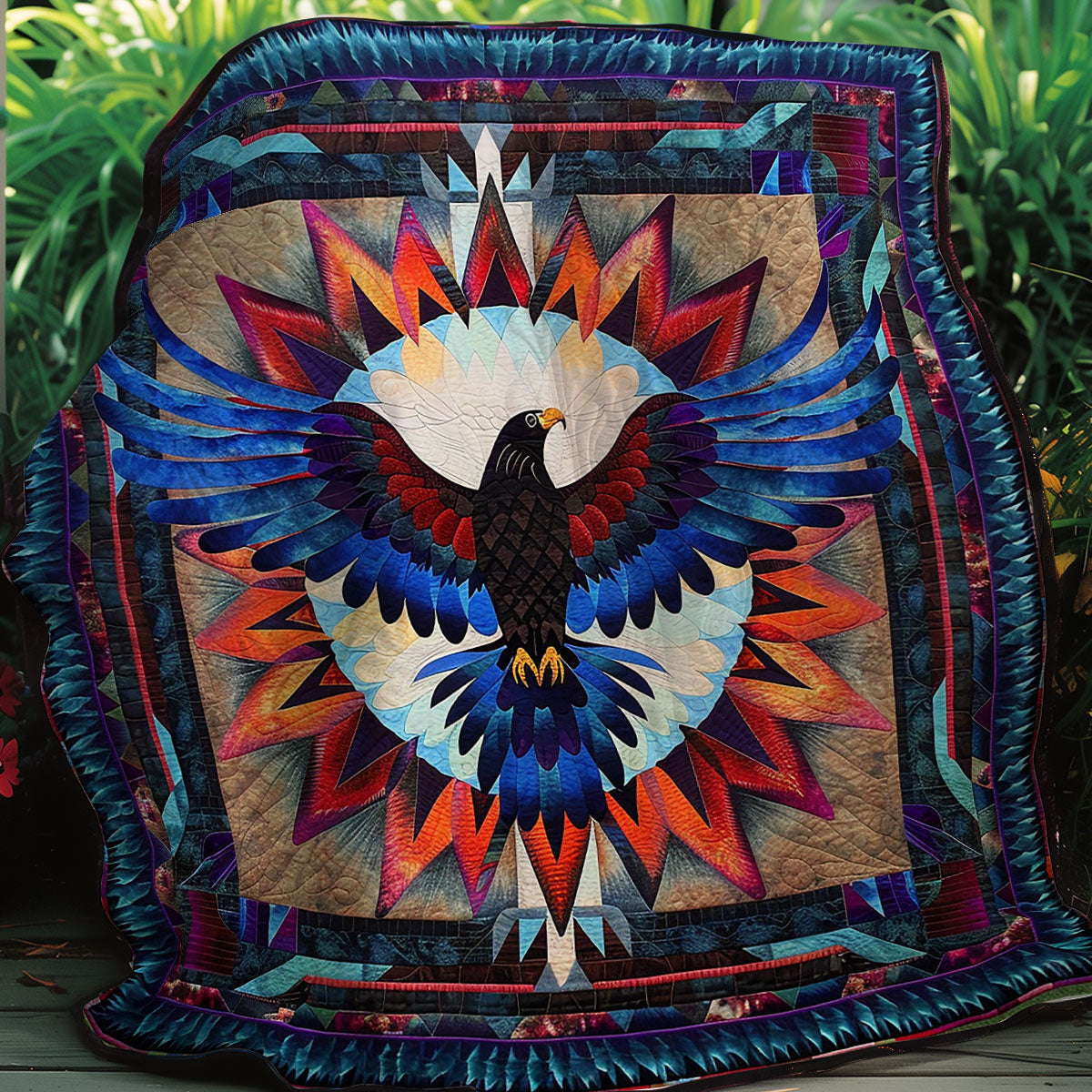 Eagle Native American XR0407008CL Quilt