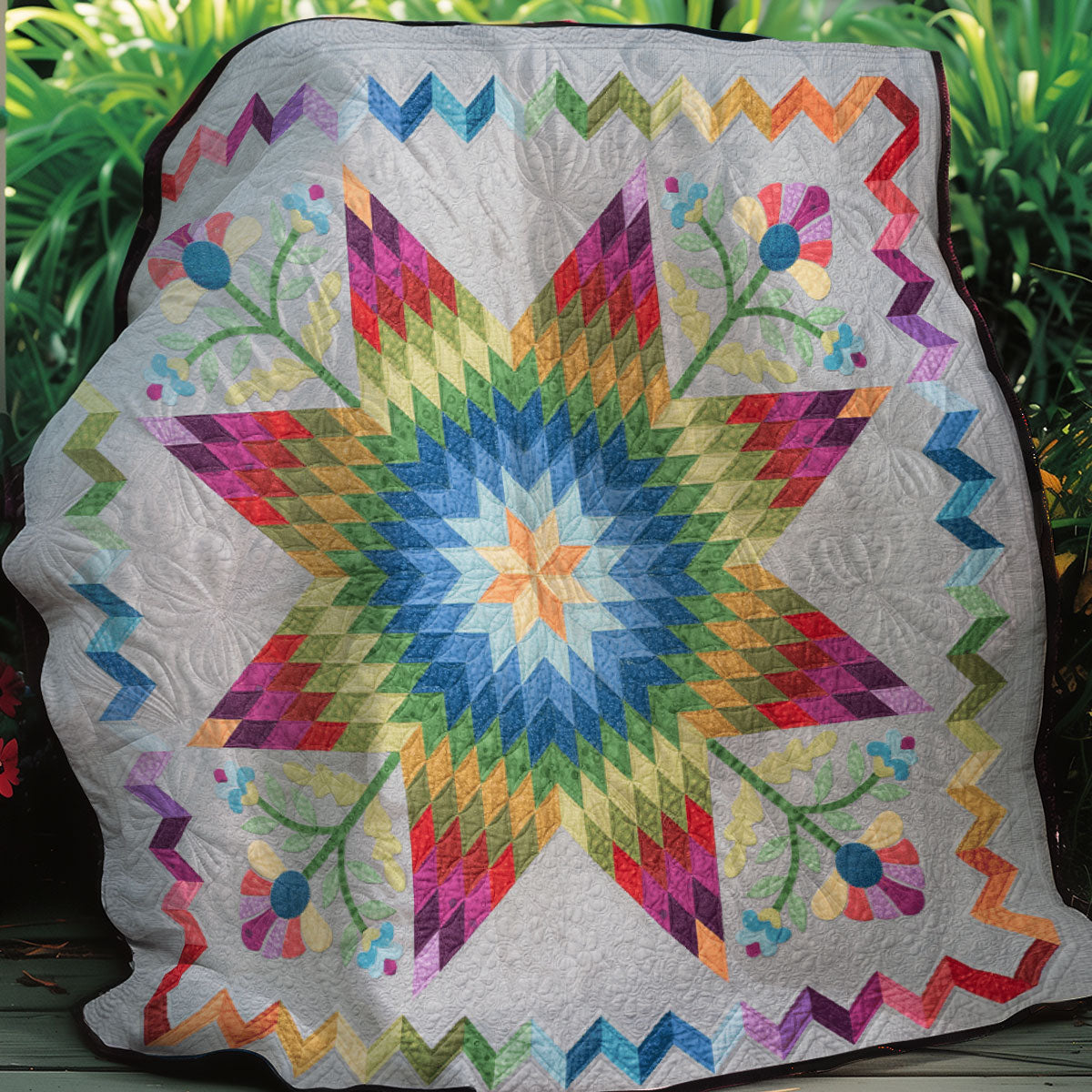 Flower XR2506002CL Quilt