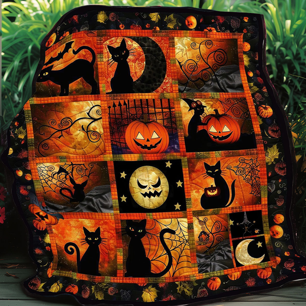 Halloween Haunt WO0808053CL Quilt