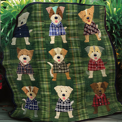 Happy Dogs XR090705CL Quilt