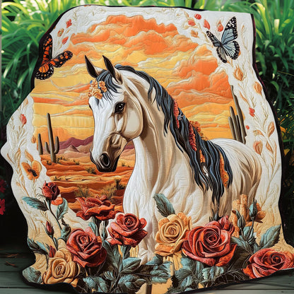 Hoofbeats Of Freedom WO0708027CL Quilt