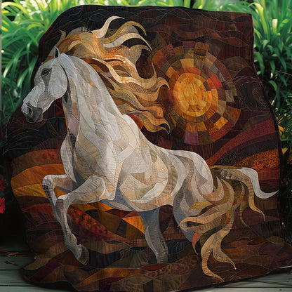 Horse And Sun XR1207013CL Quilt