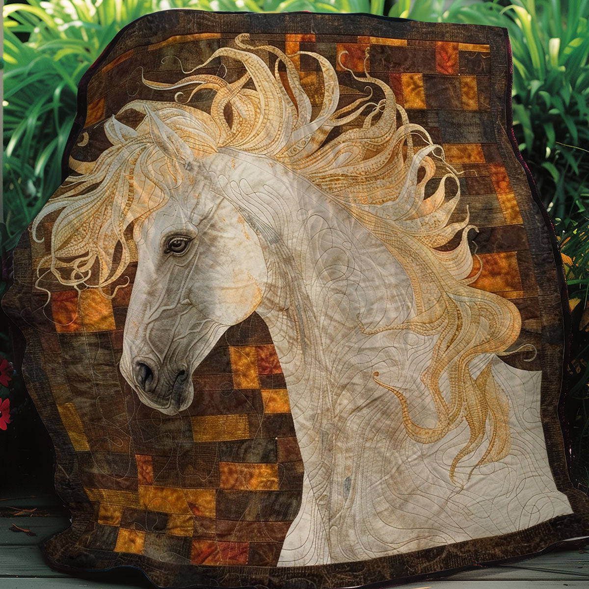 Horse XR1207012CL Quilt