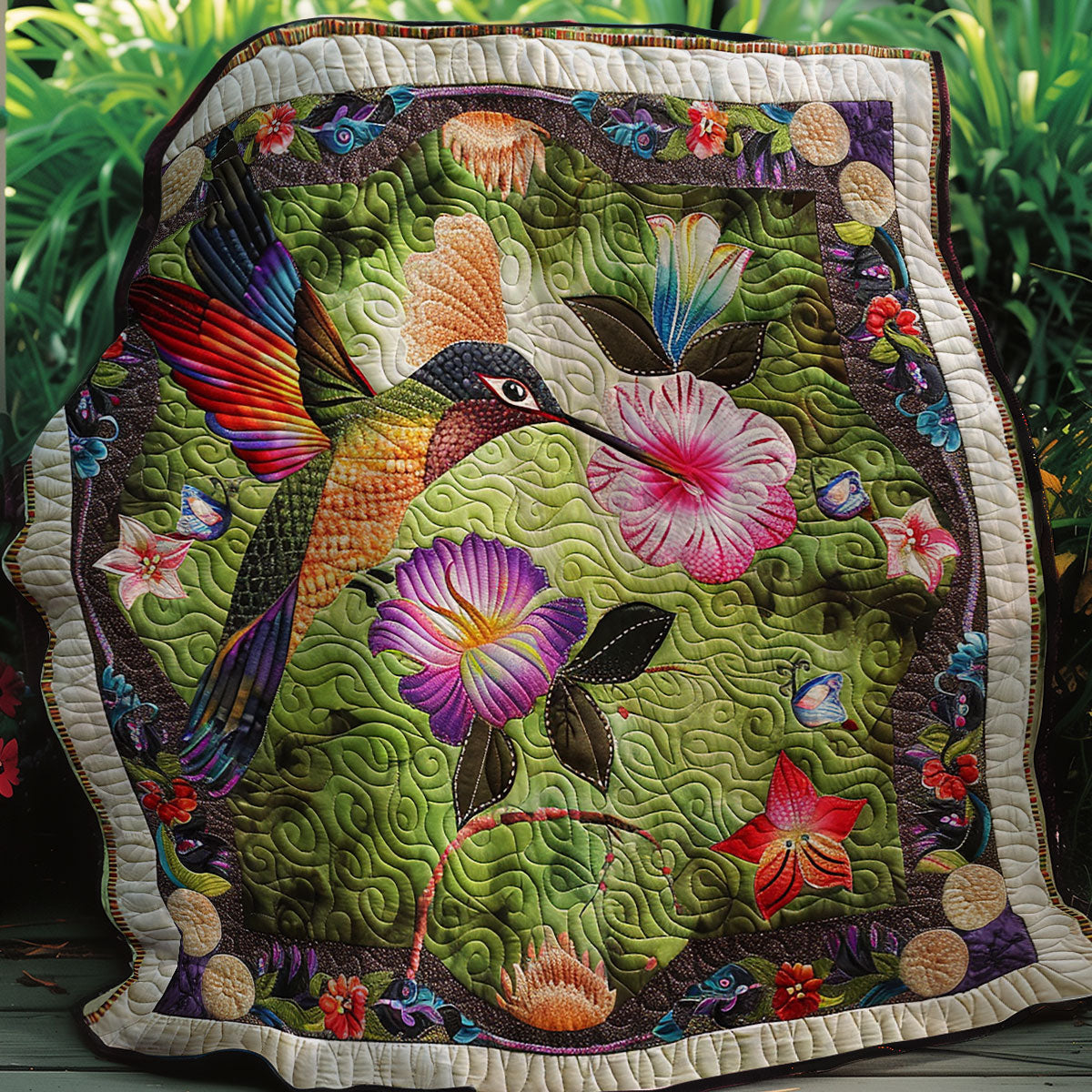 Hummingbird Joy XR1807006CL Quilt