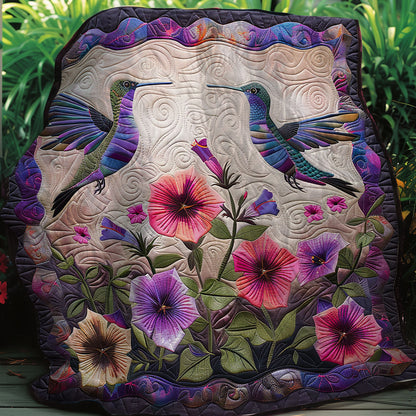 Hummingbirds XR2606010CL Quilt