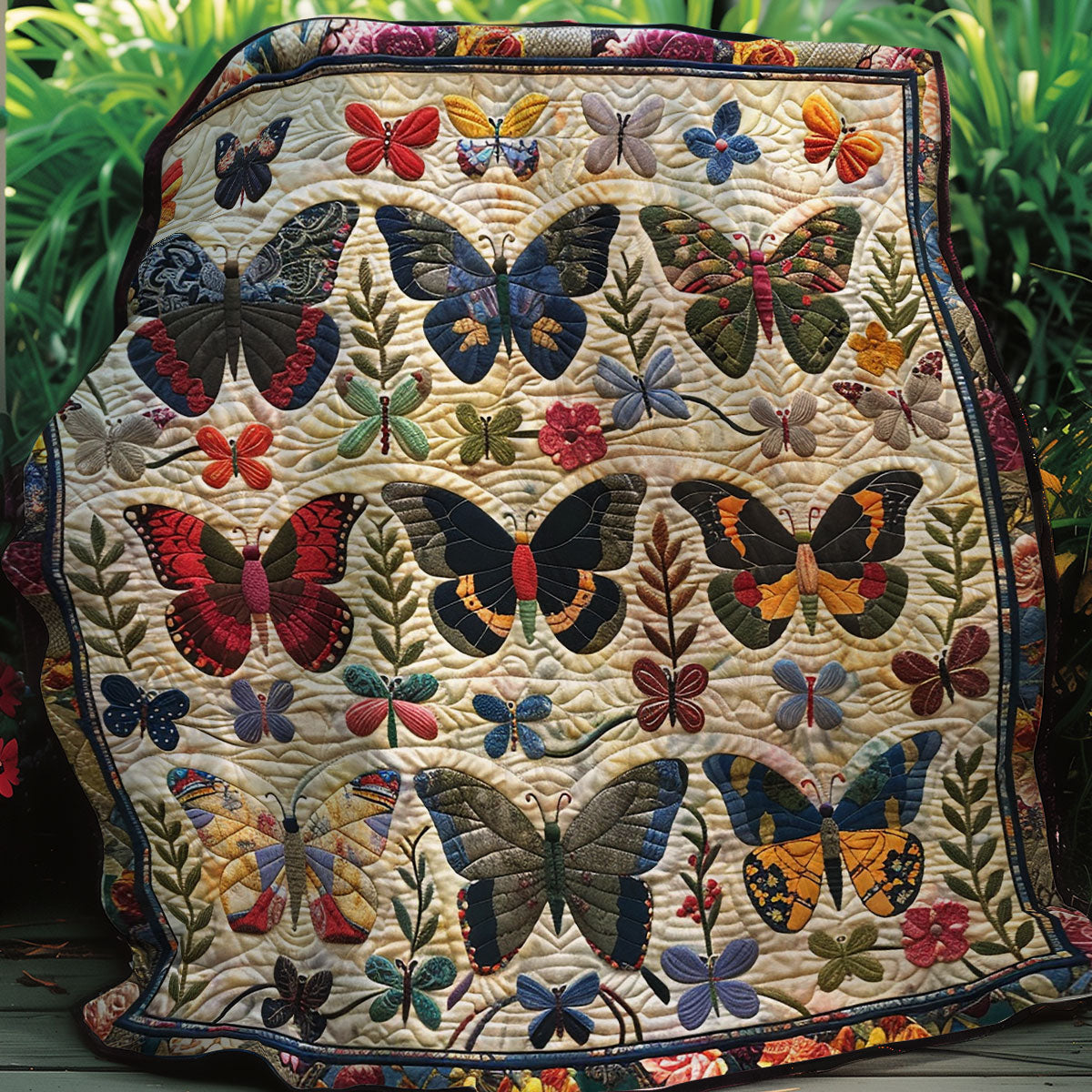 Love Butterflies XR2006001CL Quilt