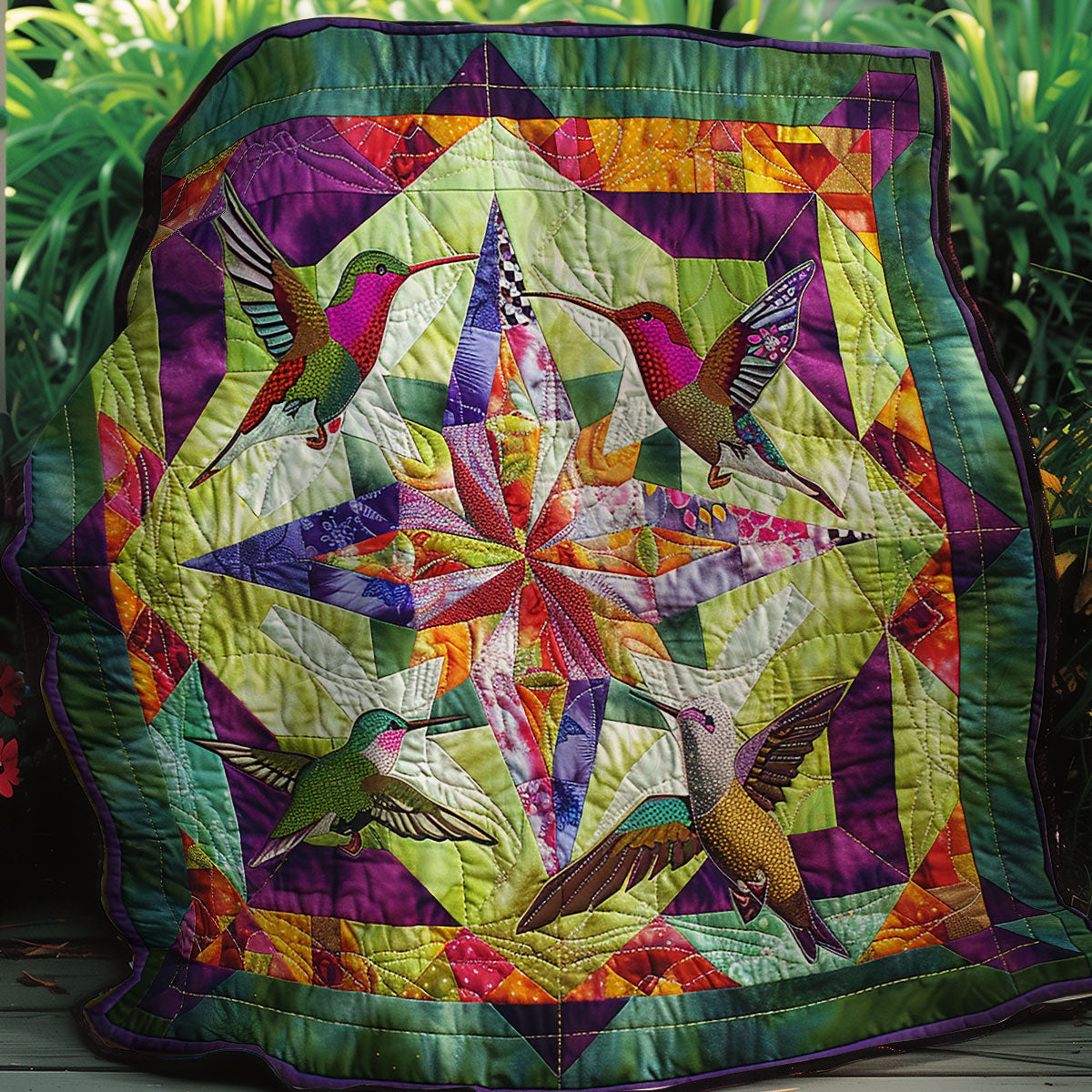 Love Hummingbirds XR0207029CL Quilt