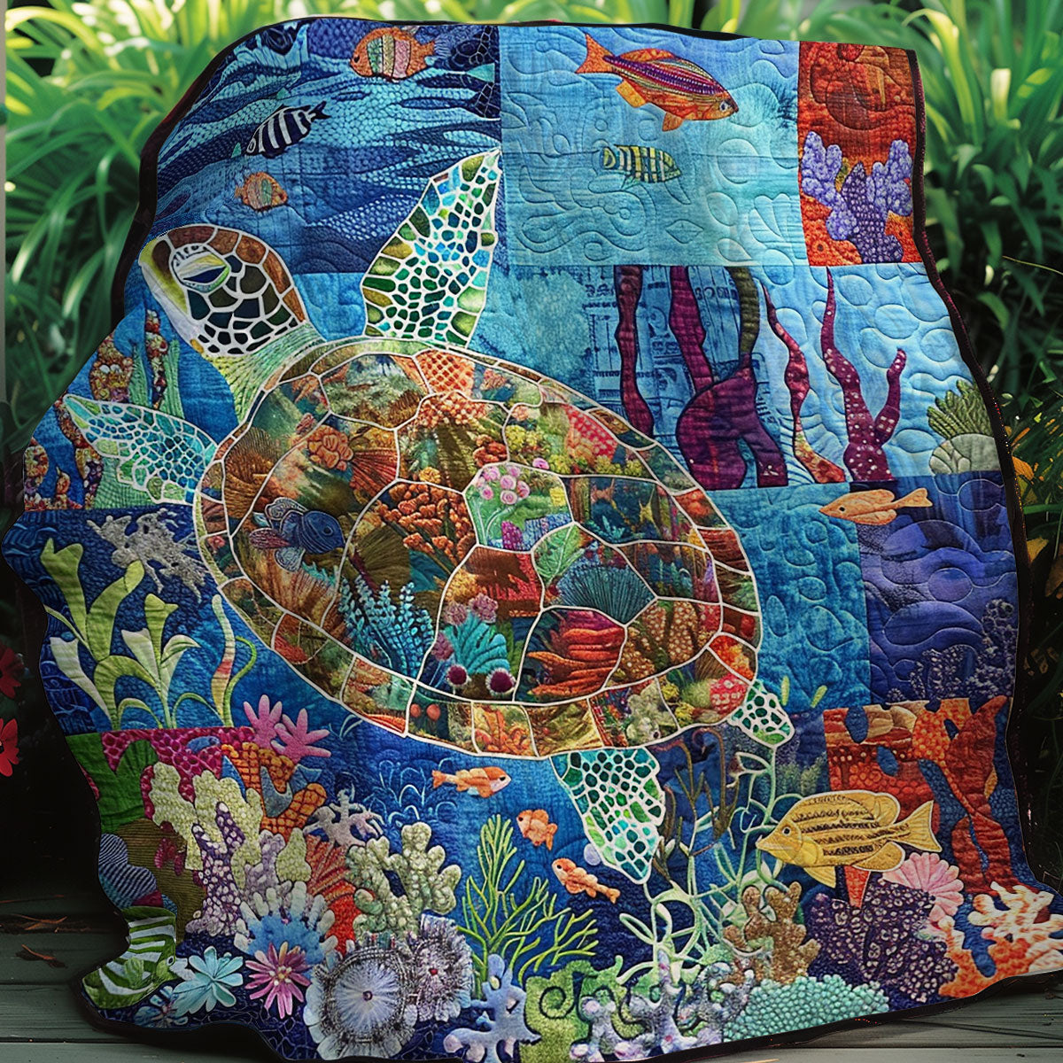 Love Sea Turtle XR0307024CL Quilt