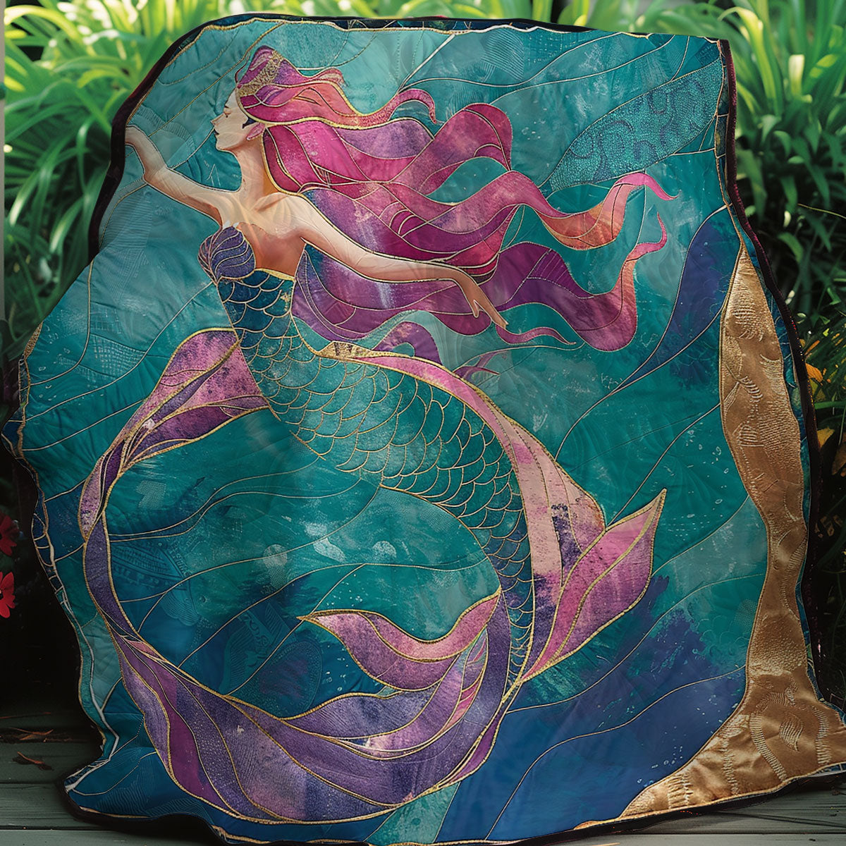 Magical Mermaid XR2407046CL Quilt