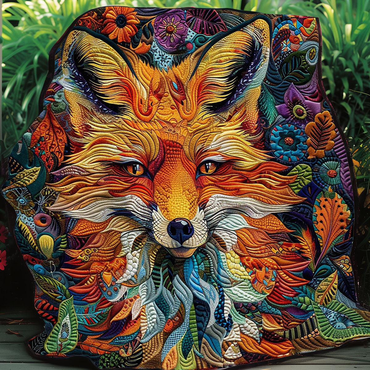 Mandala Fox WO0808011CL Quilt