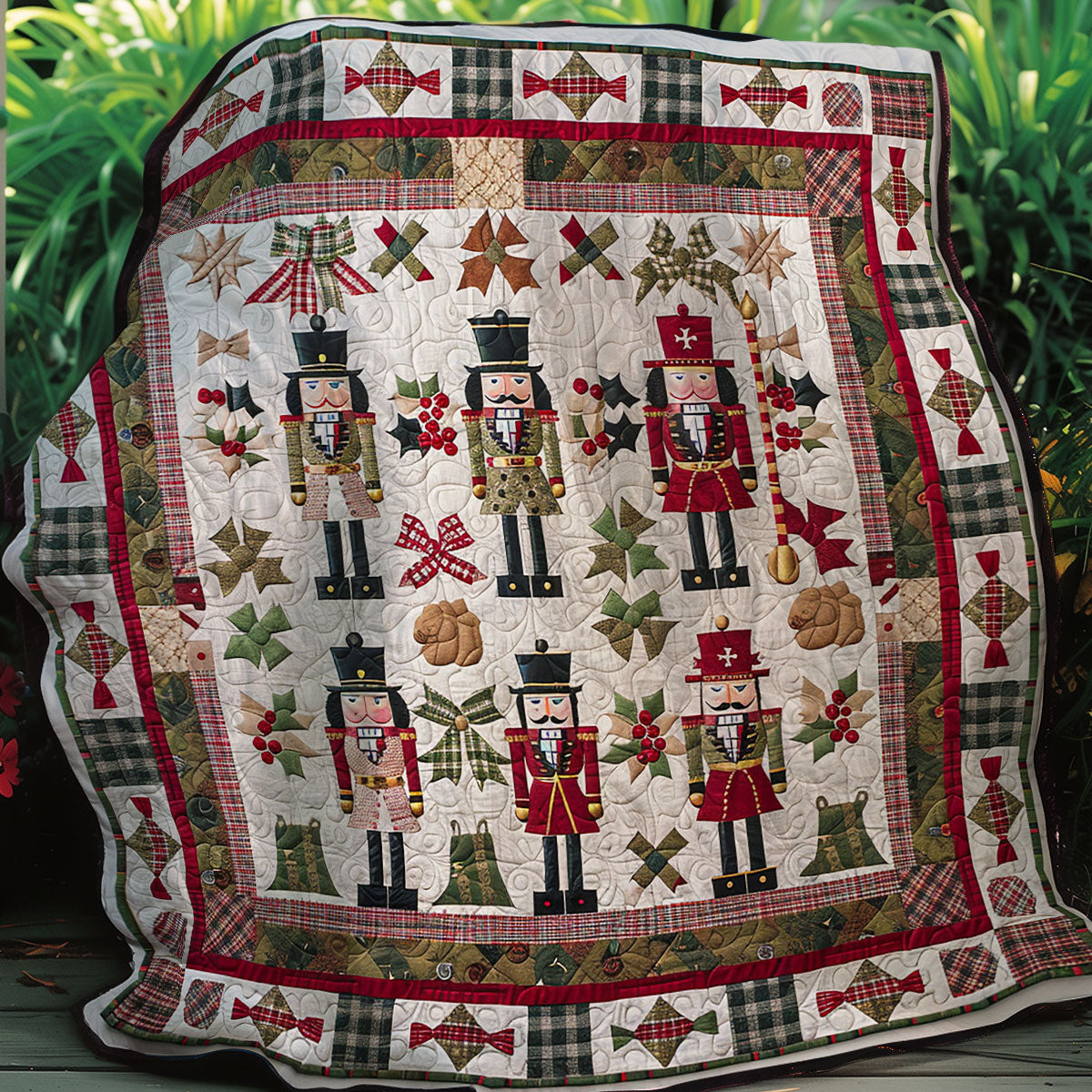 Nutcracker Christmas XR2406004CL Quilt