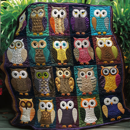 Owl Lovers XR2206010CL Quilt