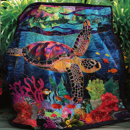 Sea Turtles XR2706010CL Quilt