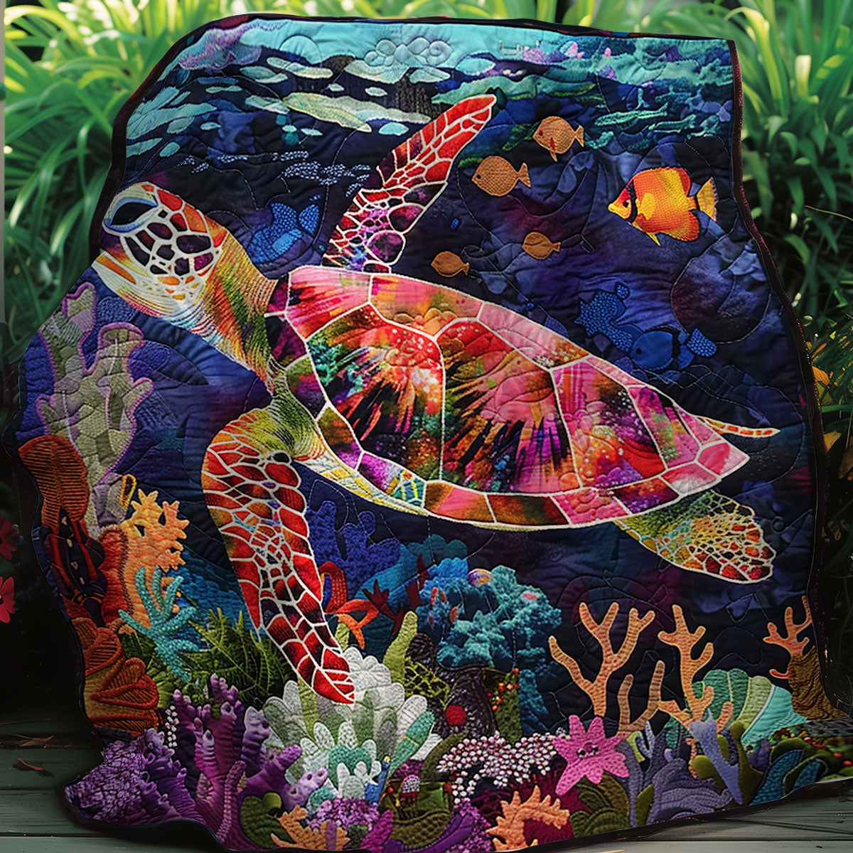 Sea Turtles XR2706011CL Quilt