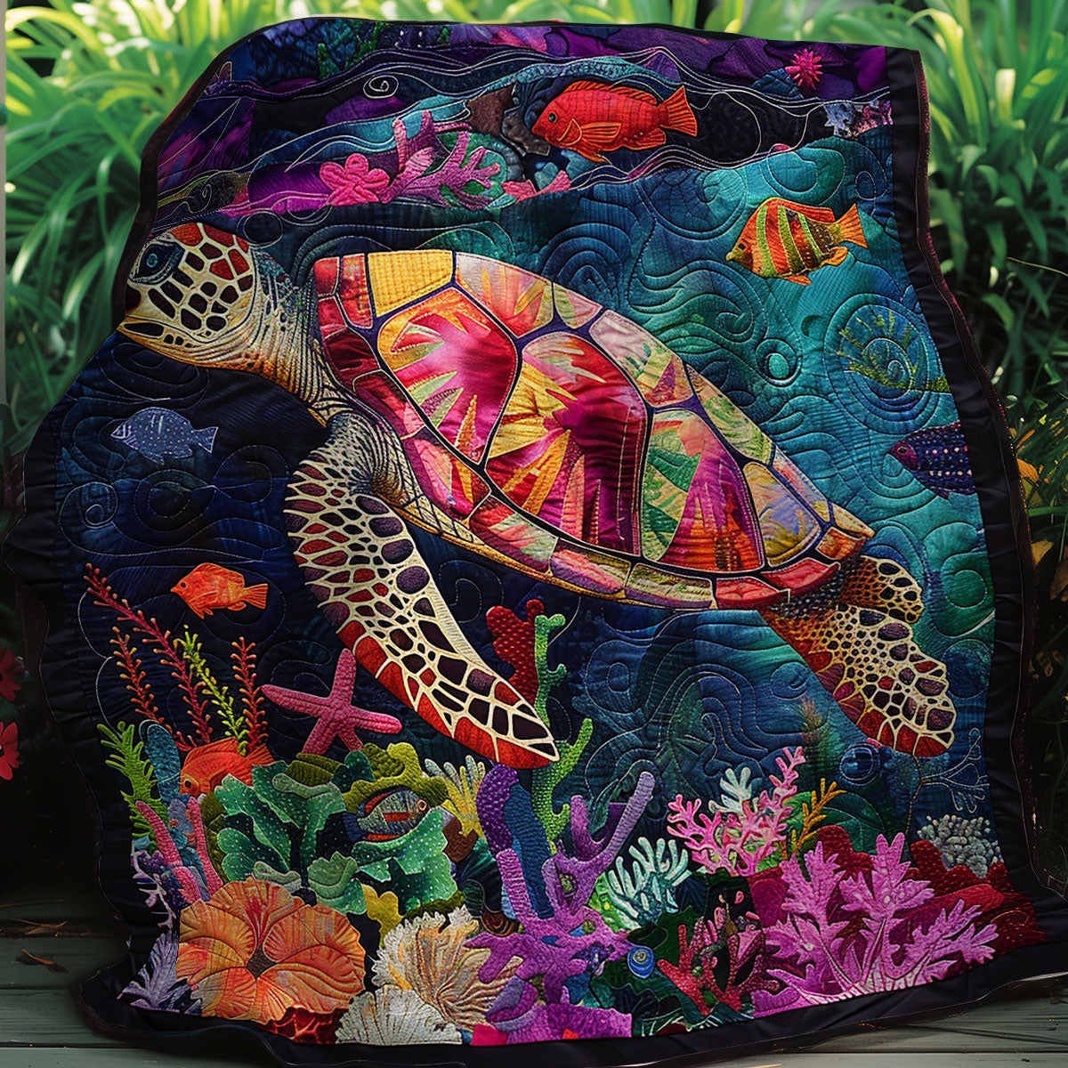 Sea Turtles XR2706012CL Quilt