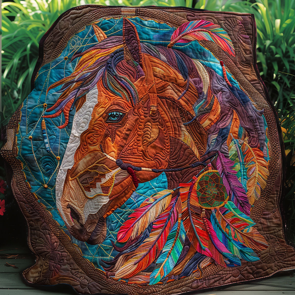 Spirit Horse XR2607008CL Quilt