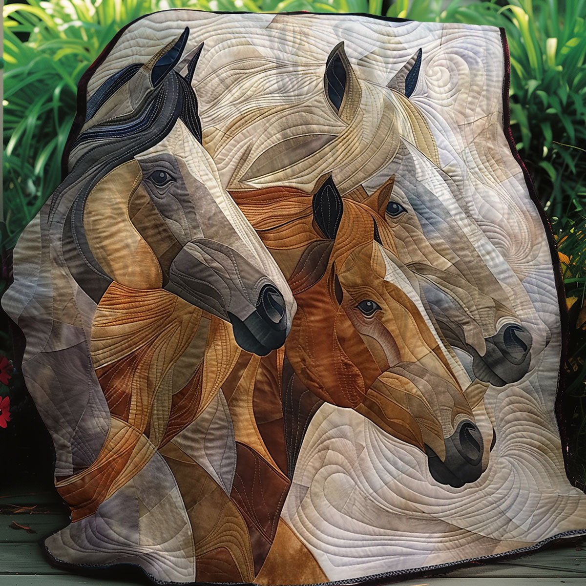 Strong Horses XR0807012CL Quilt