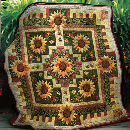 Sunflower XR2206017CL Quilt