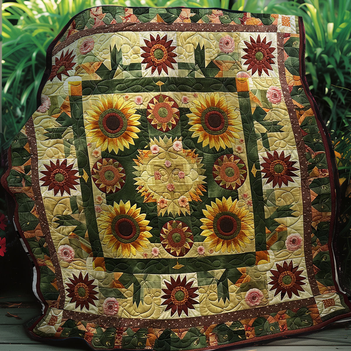 Sunflower XR2206018CL Quilt