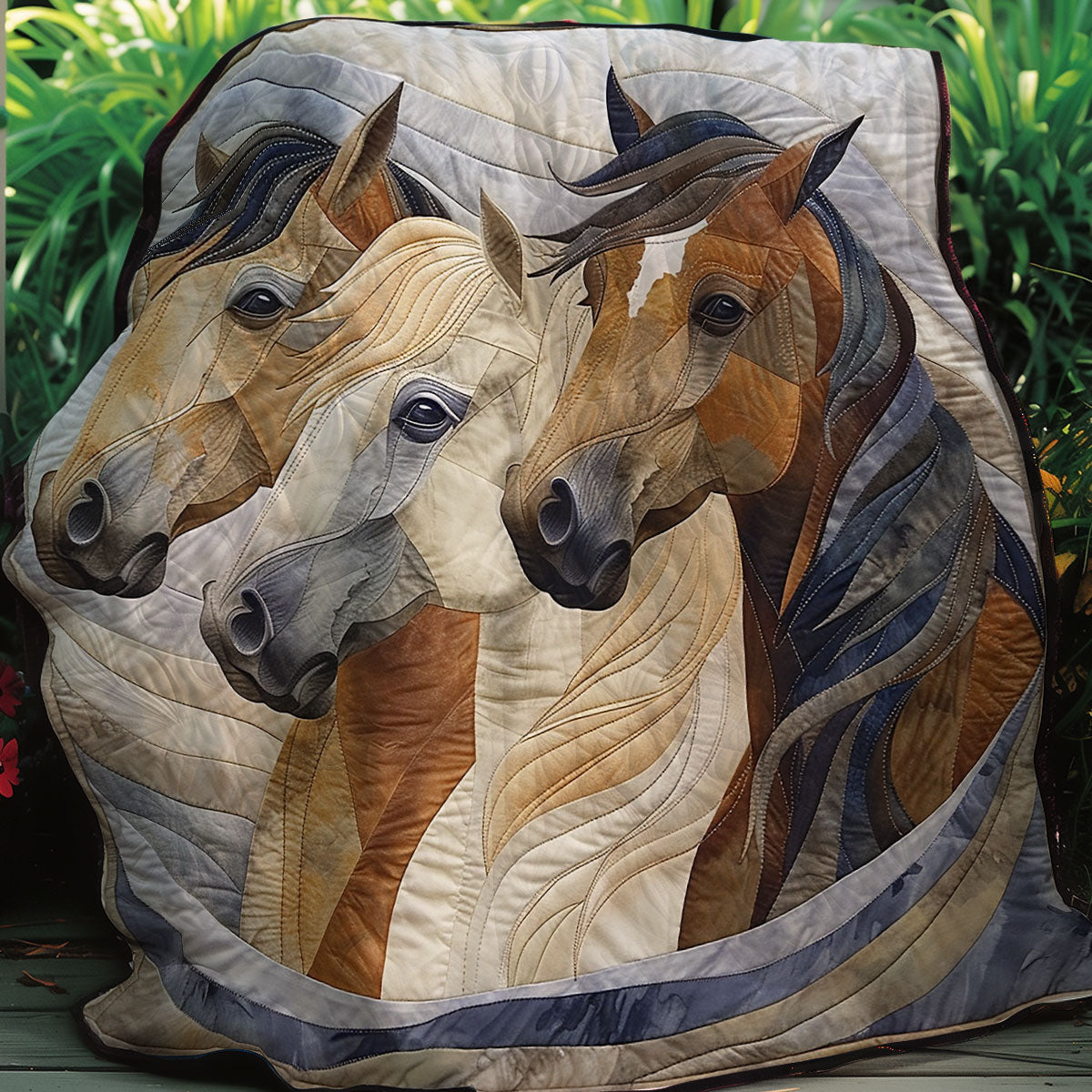 Three Horses XR1207014CL Quilt