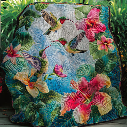 Tropical Hummingbirds XR0607015CL Quilt