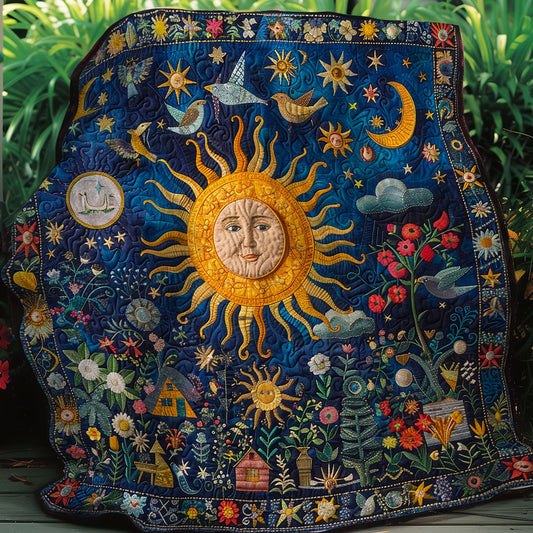 Whimsical Sun XR0507015CL Quilt