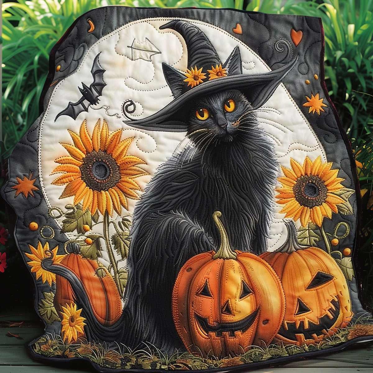 Witch Cat Tales WO0808037CL Quilt