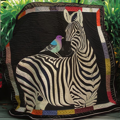 Zebra And Bird XR2206013CL Quilt