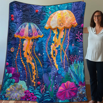 Brilliant Jellyfish WO3007024CL Quilt