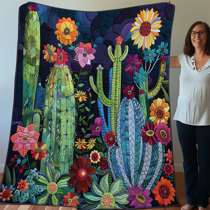 Cactus And Flower WO3007021CL Quilt