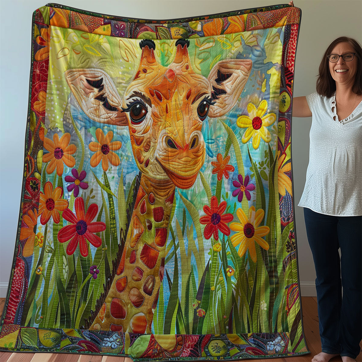 Giraffe WO2507004CL Quilt