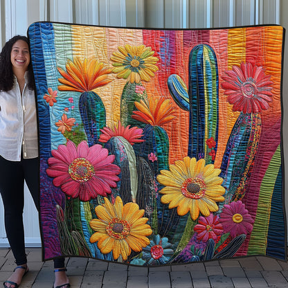 Cactus Colorful WO0608030CL Quilt