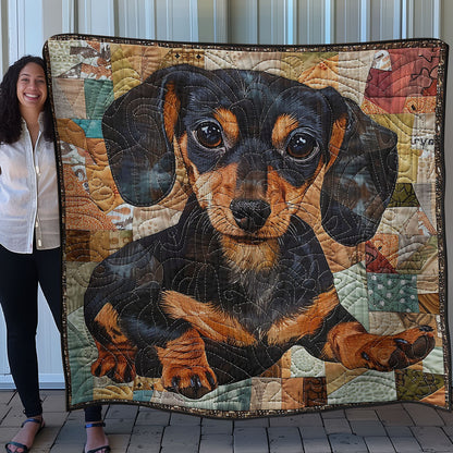 Dachshund WO2507003CL Quilt