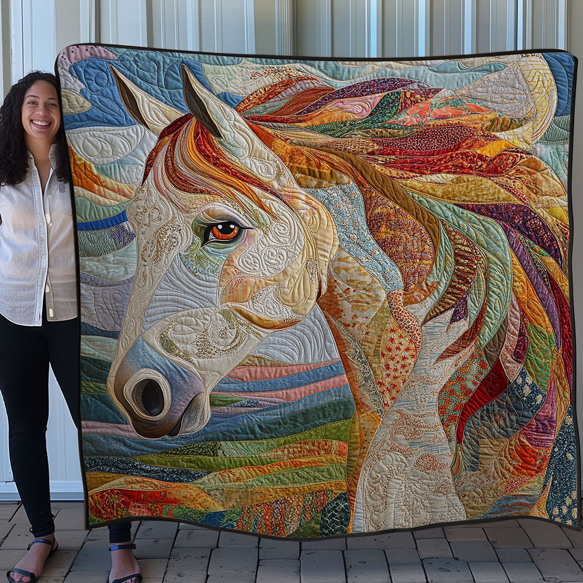 Horse WO0108013CL Quilt