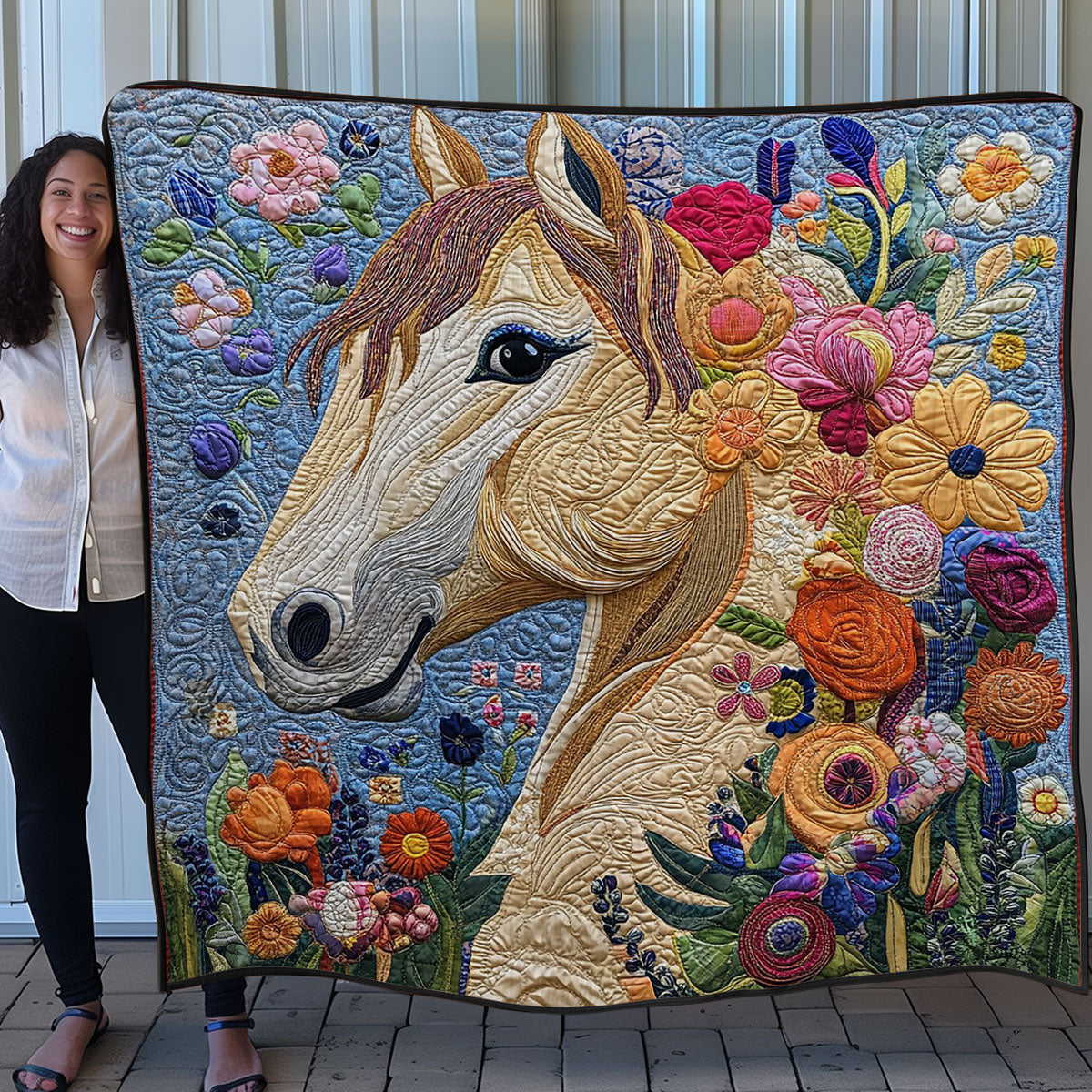 Horse WO0108025CL Quilt