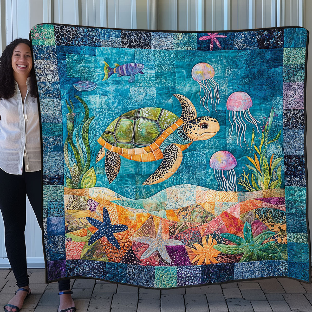 Turtle World WO0508011CL Quilt