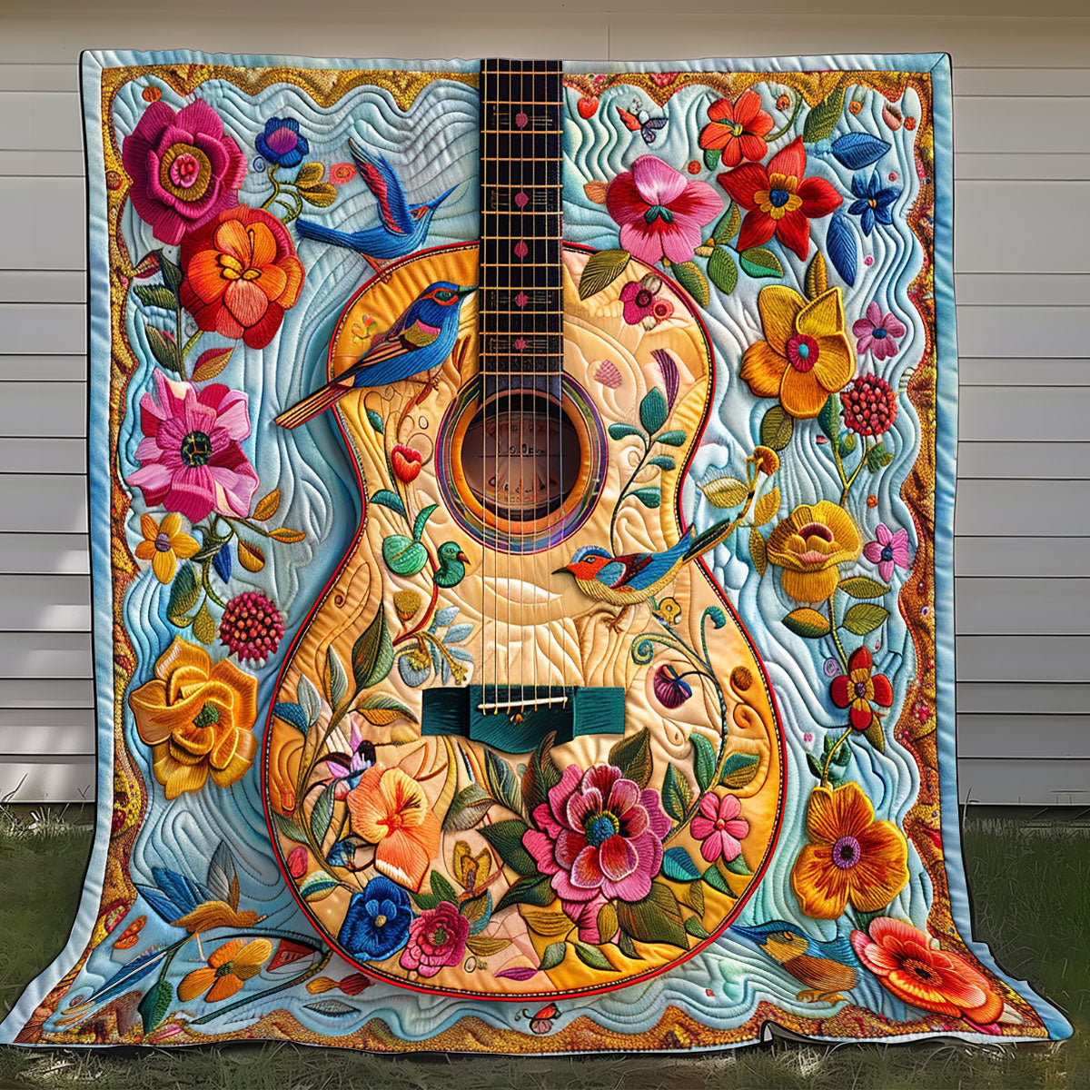 Acoustic Guitar XR2308012CL Quilt