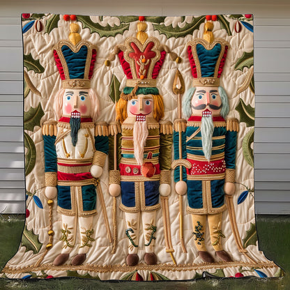 Adorable Animated Nutcrackers XR1508034CL Quilt