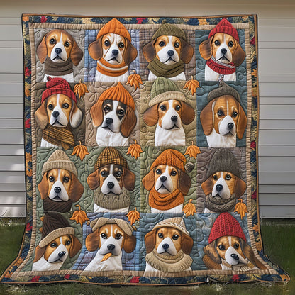 Beagle Puppies XR1908005CL Quilt