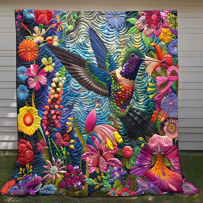 Blooming Hummingbird XR1908060CL Quilt