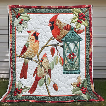 Brilliant Cardinals XR1008038CL Quilt