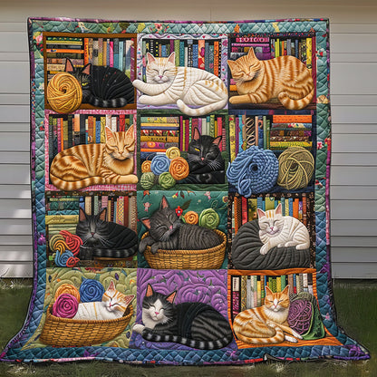 Cat Book Yarn XR2608003CL Quilt
