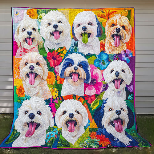 Charming Shih Tzu XR0808013CL Quilt