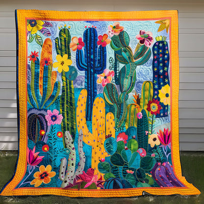 Colorful Cactus XR1608020CL Quilt